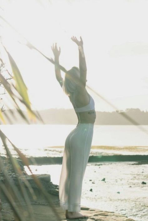 gentle yoga pose